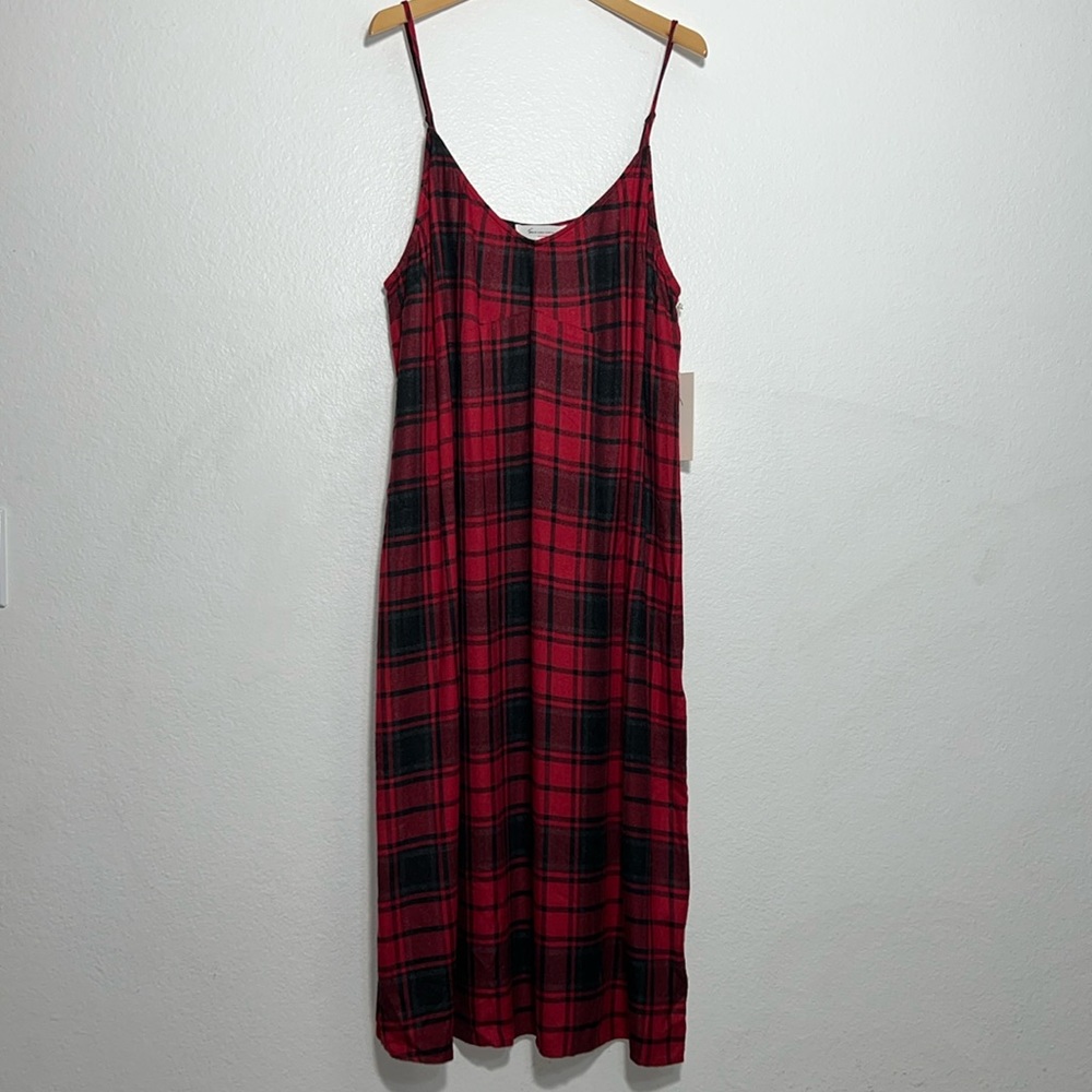 New Two By Vince Camuto 601 Russet Red Campfire Dress Size X-Large